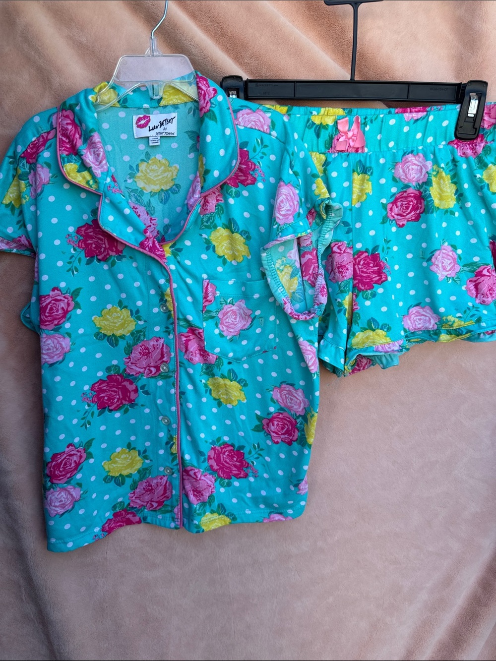 Luv Betsey Girls 14/16 Cute Floral Pajama Set